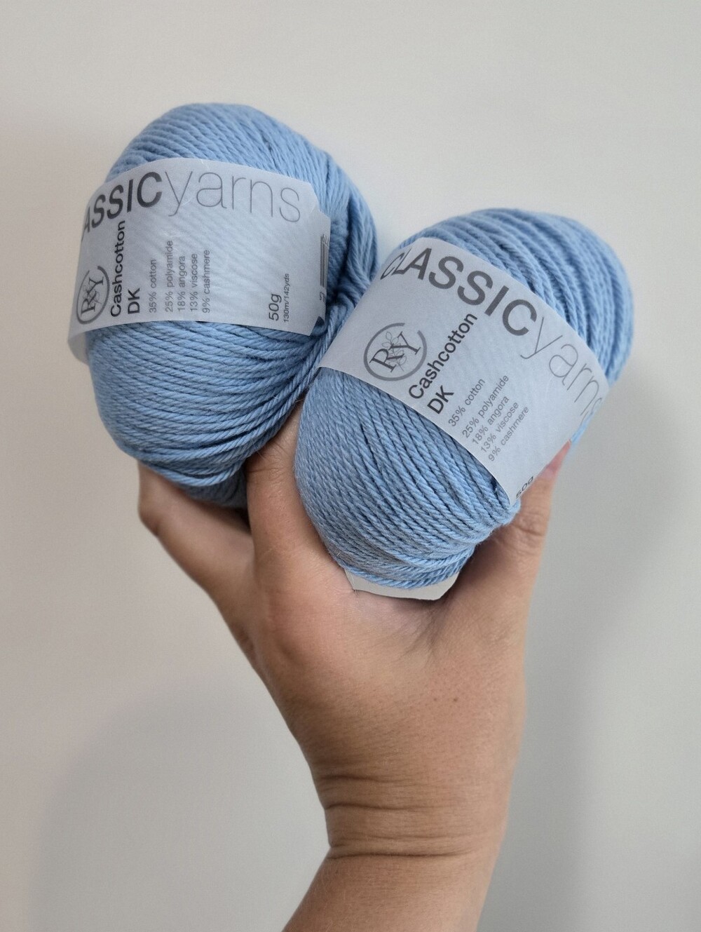 10 x Cakes Of Rowan Cashcotton DK Yarn